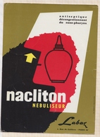 9/47  BUVARD PHARMACIE NACLITON NEBULISEUR LABAZ - Produits Pharmaceutiques