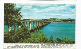 Postcard Rp Fife  Scotland  Tay Road Bridge Used 1970s Pt35858 - Fife