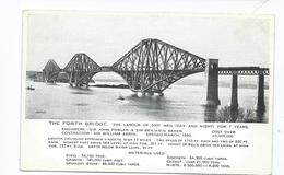 Postcard Rp Fife  Scotland  Forth  Bridge Unused  Valentine's - Fife