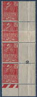 France 1930 Femme Fachi Type II N°272** 50c Rouge Variété Impression Sur Raccord RR - Unused Stamps