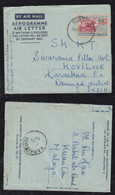 Malaysia 1959 Aerogramme Air Letter KUANTAN To KARAIKUDI India - Sonstige & Ohne Zuordnung