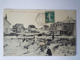 GP 2019 - 1893  FORT-MAHON Plage  (Somme)  :  Entrée De La Plage   1908   XXXX - Fort Mahon