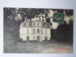 GP 2019 - 1905  ST-GERMAIN-des-GROIS  (Orne)  :  Château De La FAUCONNERIE   1907  XXXX - Otros & Sin Clasificación