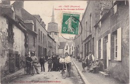 BAIS - Route De Sainte-Gemmes-le-Robert - Très Animé - Belle Carte - Bais