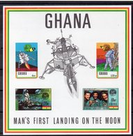 GHANA   Timbres Neufs ** De  1970  ( Ref 700 ) Espace - Apollo - Ghana (1957-...)