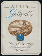 Etiquette De Vin // Vully ,Jolival - Berufe