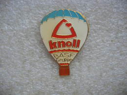 Pin's Montgolfiere KNOLL, Groupe BASF - Montgolfières