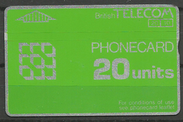 Great Britain British Telecom Phoncard 20 Units - Autres - Europe