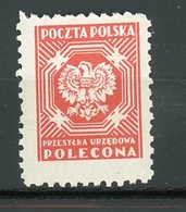 POLOGNE: T DE SERVICE N° Yvert  24 ** - Service