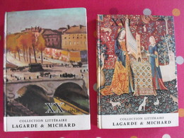 Lagarde Et Michard. XVIème Et XXéme Siècle. Collection Littéraire. Textes Et Littérature. Bordas 1961 Et 1965 - 12-18 Ans