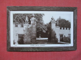 United Kingdom > Scotland > Angus Border Frame  Glamis Castle--- Gateway   Ref 3516 - Angus