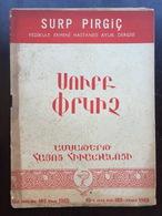 Surp Pirgic Armenian Magazine May 1965 No:189 Turkey Istanbul - Zeitungen & Zeitschriften