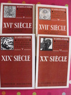 Manuel Des études Littéraires Françaises. 4 Tomes. Becker, Castex, Surer. Hachette. 1953 à 1964 - 12-18 Ans