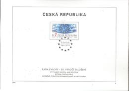 REPUBLICA CHECA DOCUMENTO  TEMA EUROPA 1999 RADA EUROPY - Variedades Y Curiosidades