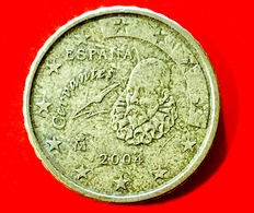 SPAGNA - 2004 - Moneta - Ritratto Di Miguel De Cervantes - Euro - 0.10 - Malta