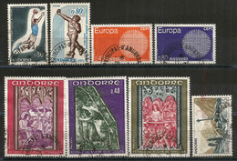 Année Complète 1970, 8 Timbres Oblitérés, 1 ère Qualité, Oblitération Ronde, Inclus Europa 1970, Forte Côte - Années Complètes