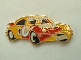 Pin's PORSCHE 911 - RALLYE CEDICO - BARBARA - Porsche