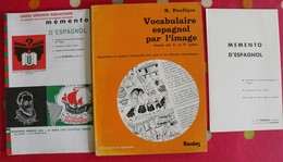 Lot De 3 Revues Livrets Memento Scolaires Ou Autres En Espagnol. Espana. Espagne. 1984 - Non Classés