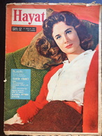 Virginia Maskell Hayat Turkish Magazine 1961 December - Cinema - Revistas & Periódicos