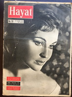 Yvonne Furneaux Hayat Turkish Magazine 1957 November - Cinema - Revues & Journaux