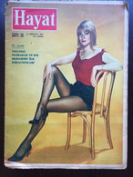 May Britt Hayat Turkish Magazine 1961 August - Cinema - Revistas & Periódicos