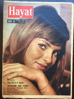 Christa Lang Hayat Turkish Magazine 1964 December - Cinema - Revues & Journaux