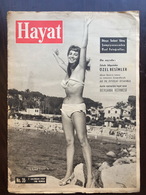 Myriam Bru Hayat Turkish Magazine 1957 June - Cinema - Zeitungen & Zeitschriften