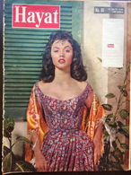 Jackie Lane Hayat Turkish Magazine 1958 May - Cinema - Revistas & Periódicos