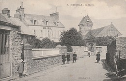 Rare Cpa Octeville La Mairie Belle Animation - Octeville