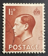 1936 King Edward Vlll, Great Britain, England, *,**, Or Used - Oblitérés