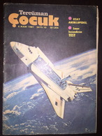 TERCUMAN COCUK Science Fiction Space Turkish MARCH 1981 - BD & Mangas (autres Langues)