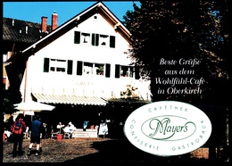 Oberkirch Im Schwarzwald - Wohlfühl-Cafe Mayer`s - Cafethek - Confiserie - Gastroback - Ansichtskarte Ca.1990   (10228) - Oberkirch