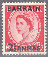 BAHRAIN    SCOTT NO. 85   USED    YEAR  1952    WMK  298 - Bahrain (...-1965)