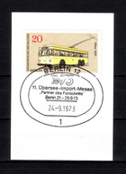 118g * BERLIN * SONDERSTEMPEL ÜBERSEE IMPORT MESSE ** !! - Macchine Per Obliterare (EMA)