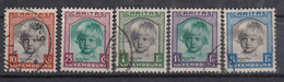 LUXEMBURG - Michel - 1931 - Nr 240/44 - Gest/Obl/Us - Usati