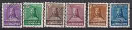 LUXEMBURG - Michel - 1935 - Nr 284/89 - Gest/Obl/Us - Oblitérés