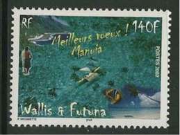 Wallis Et Futuna 2002 Yt 587 N** Meilleurs Voeux - Unused Stamps