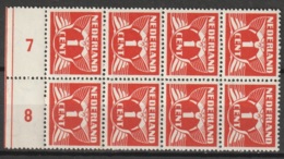 1926-1935 Vliegende Duif Veldeel Met Randnummers NVPH 170 Postfris/MNH/** - Ungebraucht