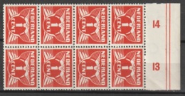 1926-1935 Vliegende Duif Veldeel Met Randnummers NVPH 170 Postfris/MNH/** - Neufs