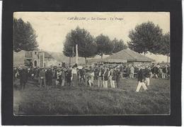 CPA Vaucluse 84 Cavaillon écrite Hippodrome Les Courses - Cavaillon