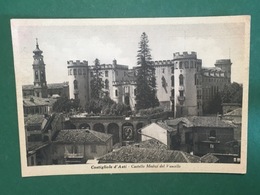 Delcampe - Cartolina Costiglione D'Asti - Castello Medici Del Vascello - 1941 - Asti