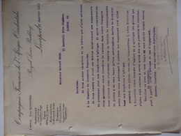 Lettre De La Compagnie Française De L'Afrique Occidentale Royal Liver Building à Liverpool. - Royaume-Uni