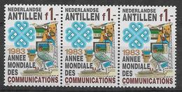 Pays-bas Neufs Sans Charniére, Netherlands Antilles, Mint Never Hinged, World Communications Year - India Holandeses