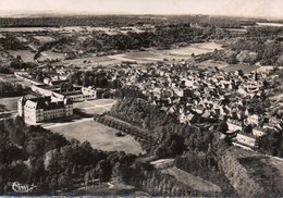 CARTE PHOTO - ANCY LE FRANC -YONNE -VUE AERIENNE ET LE CHATEAU DES DUCS DE CLERMONT - TONNERRE -1959 - Ancy Le Franc