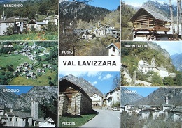 VAL LAVIZZARA (Valle Maggia) Menzonio Rima Broglio Fusio Peccia Mogno Brontallo Prato - Fusio