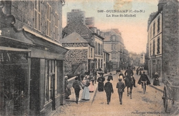 ¤¤   -  GUINGAMP   -    La Rue Saint-Michel  -   ¤¤ - Guingamp