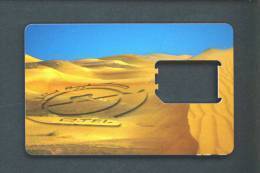 QATAR  -  SIM Frame Phonecard As Scan - Qatar