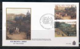 Vatican 2004 Europa Paintings FDC - FDC