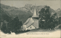 CH ROSSINIERE / Eglise / - Rossinière