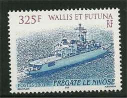 Wallis Et Futuna 2003 Yt N° 609 N** Frégate Le Nivôse - Unused Stamps